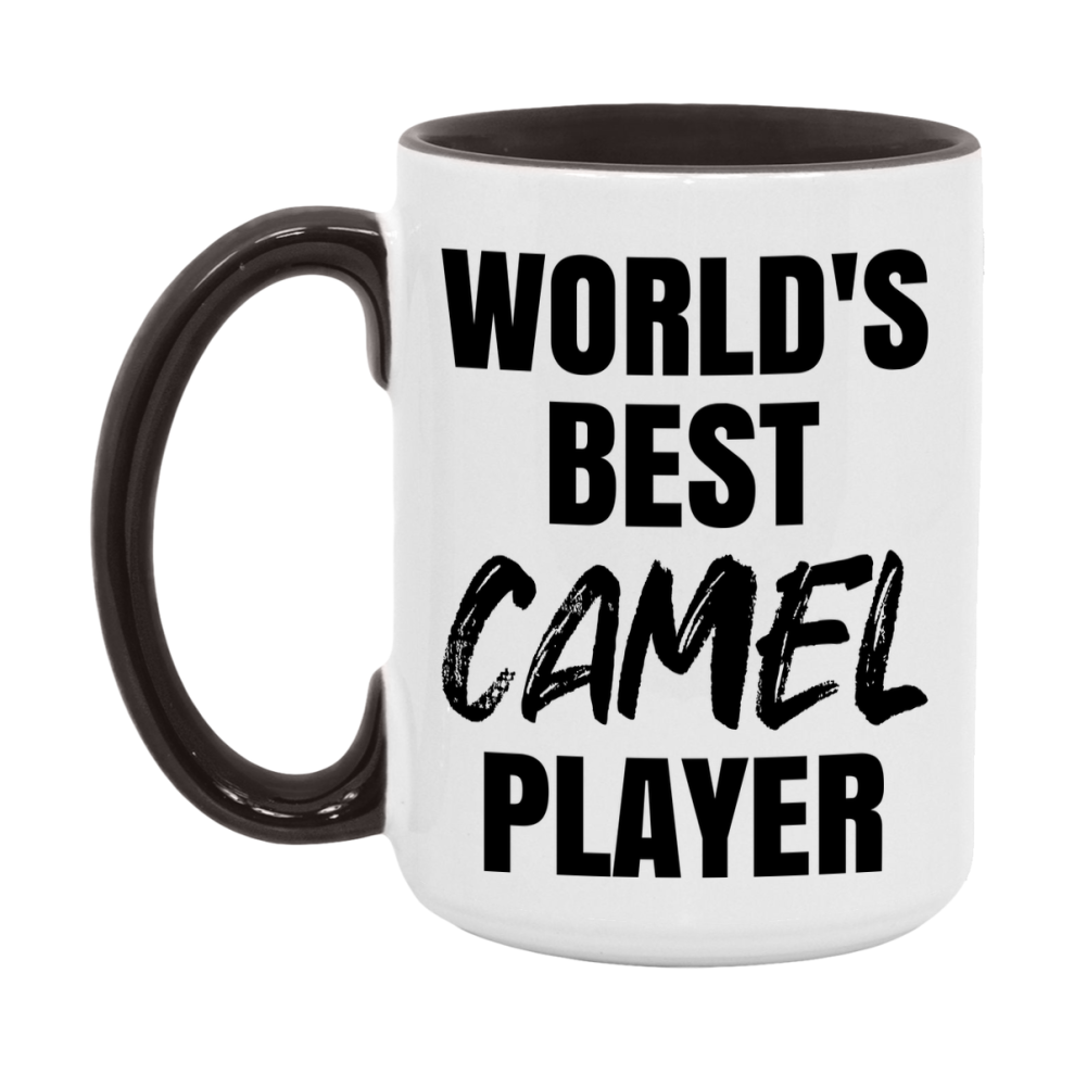 World's Best Camel Player Mug, Funny Game Board Gift, 11Oz Or 15Oz White Ceramic Mug