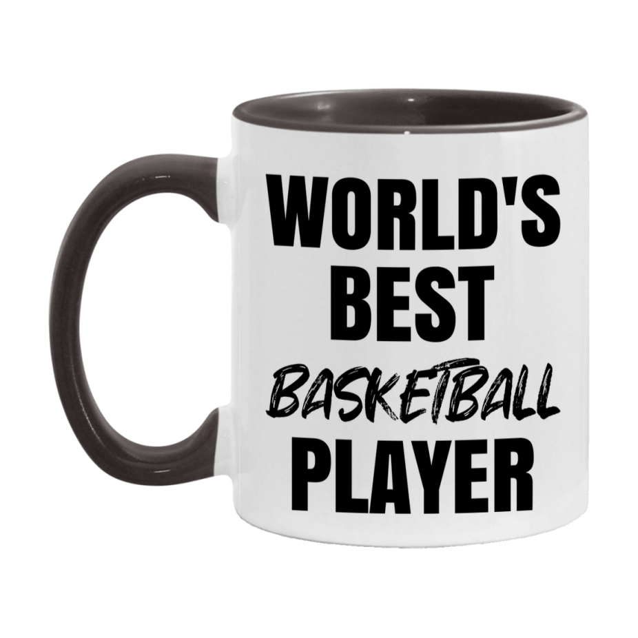 World's Best Basketball Player Mug, Double-Sided 11Oz Or 15Oz Coffee Cup