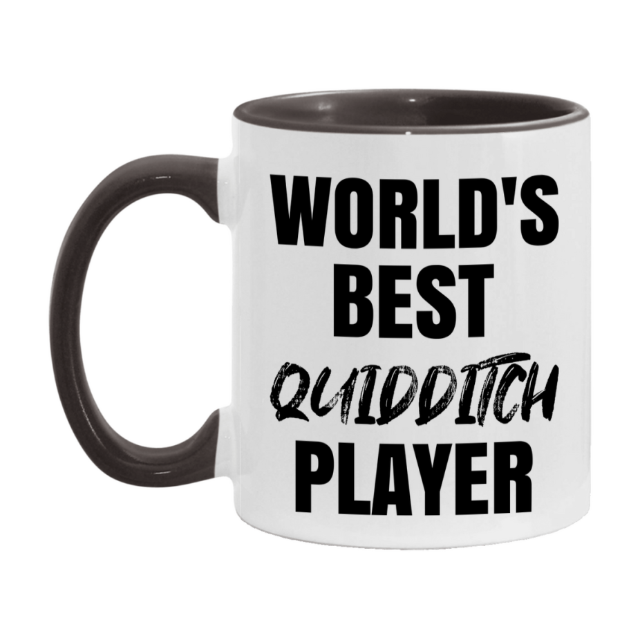 World's Best Quidditch Player Mug, Double-Sided 11Oz Or 15Oz Coffee Cup