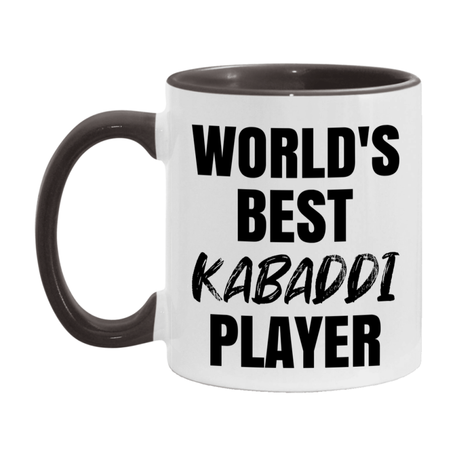 World's Best Kabaddi Player Mug, Double-Sided 11Oz Or 15Oz Coffee Cup