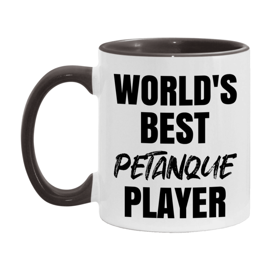 World's Best Petanque Player Mug, Double-Sided 11Oz Or 15Oz Coffee Cup