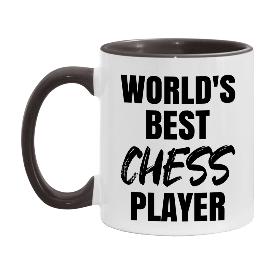 World's Best Chess Player Mug, Double-Sided 11Oz Or 15Oz Coffee Cup