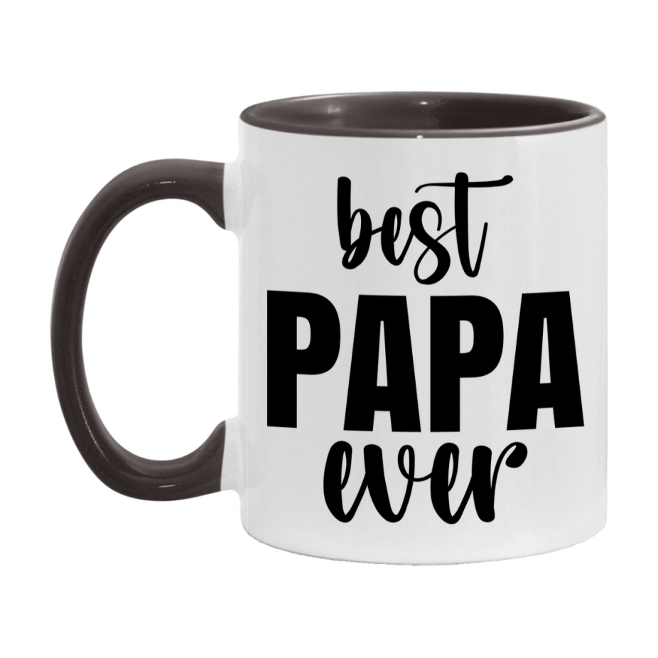 Best Papa Ever Mug, Father’s Day Gift, 11Oz Or 15Oz Ceramic Coffee Mug