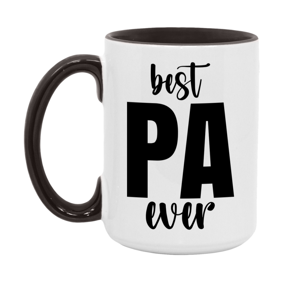 Best Pa Ever Mug, Father’s Day Gift, 11Oz Or 15Oz Ceramic Coffee Mug