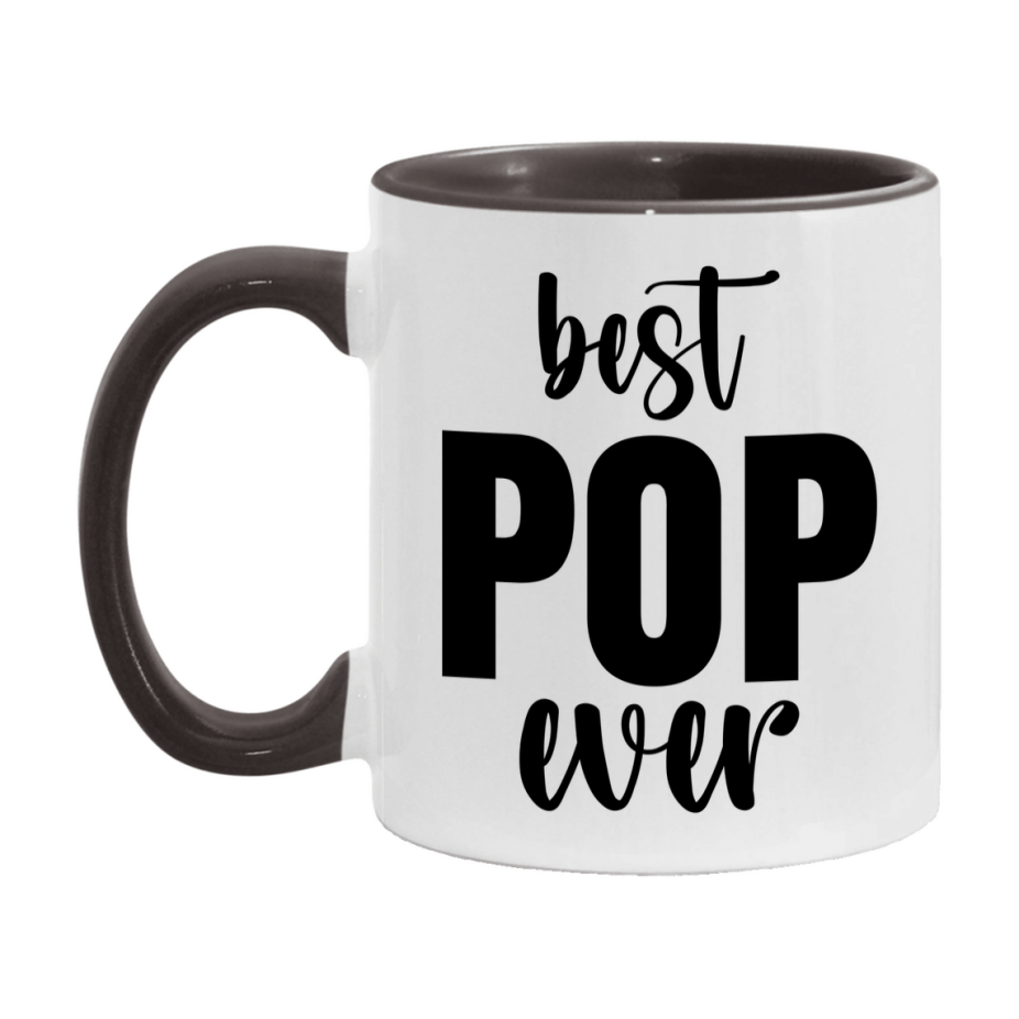 Best Pop Ever Mug, Father’s Day Gift, 11Oz Or 15Oz Ceramic Coffee Mug
