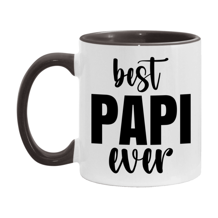 Best Papi Ever Mug, Father’s Day Gift, 11Oz Or 15Oz Ceramic Coffee Mug