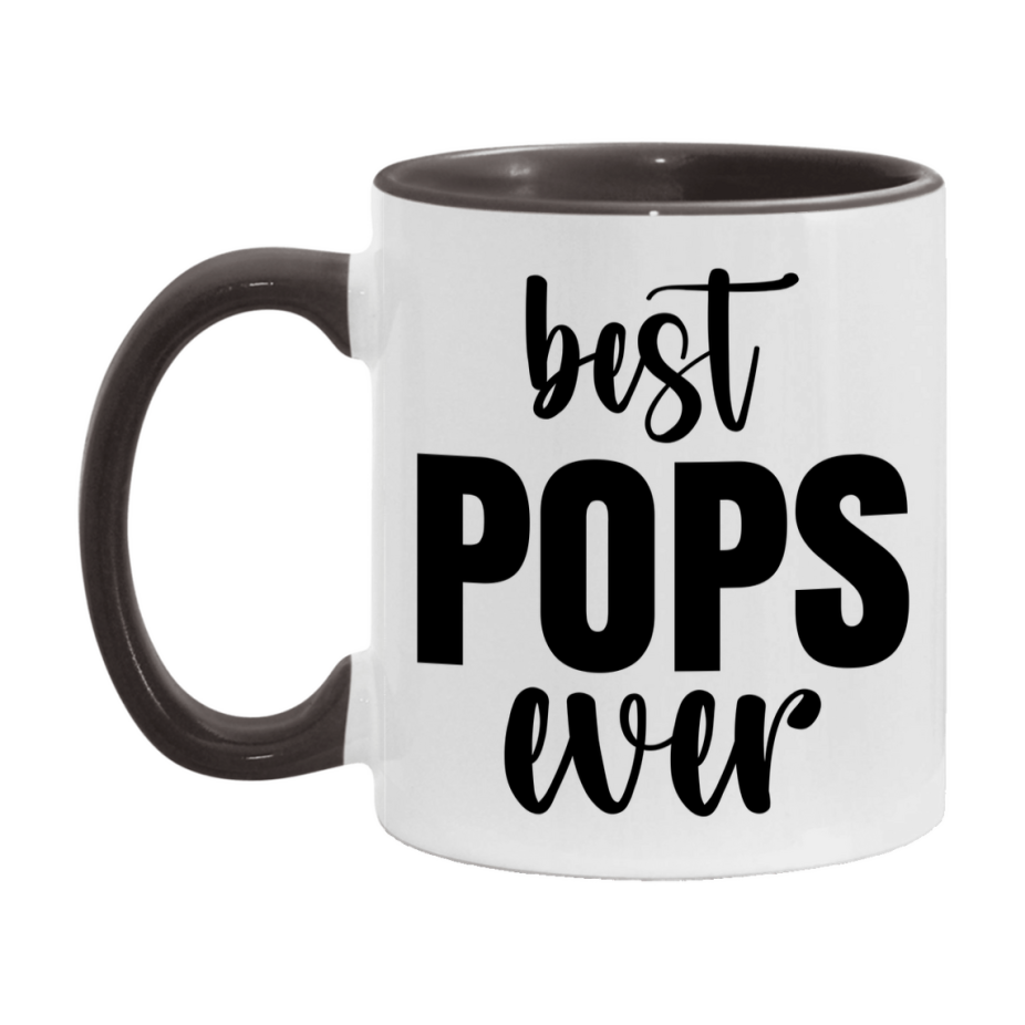 Best Pops Ever Mug, Father’s Day Gift, 11Oz Or 15Oz Ceramic Coffee Mug