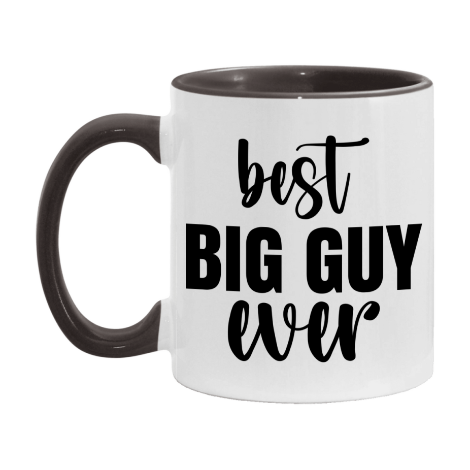 Best Big Guy Ever Mug, Father’s Day Gift, 11Oz Or 15Oz Ceramic Coffee Mug
