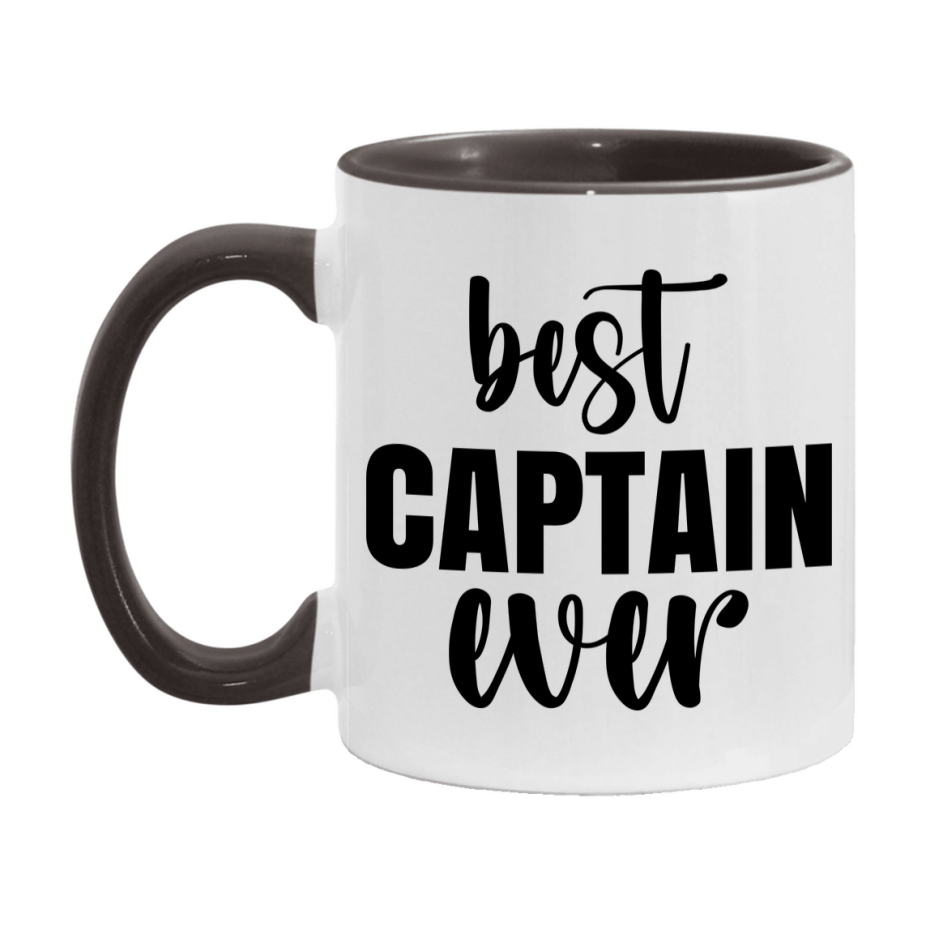 Best Captain Ever Mug, Father’s Day Gift, 11Oz Or 15Oz Ceramic Coffee Mug