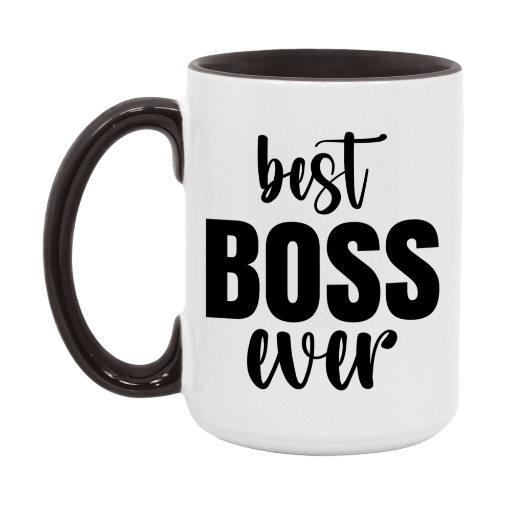 Best Boss Ever Mug, Father’s Day Gift, 11Oz Or 15Oz Ceramic Coffee Mug
