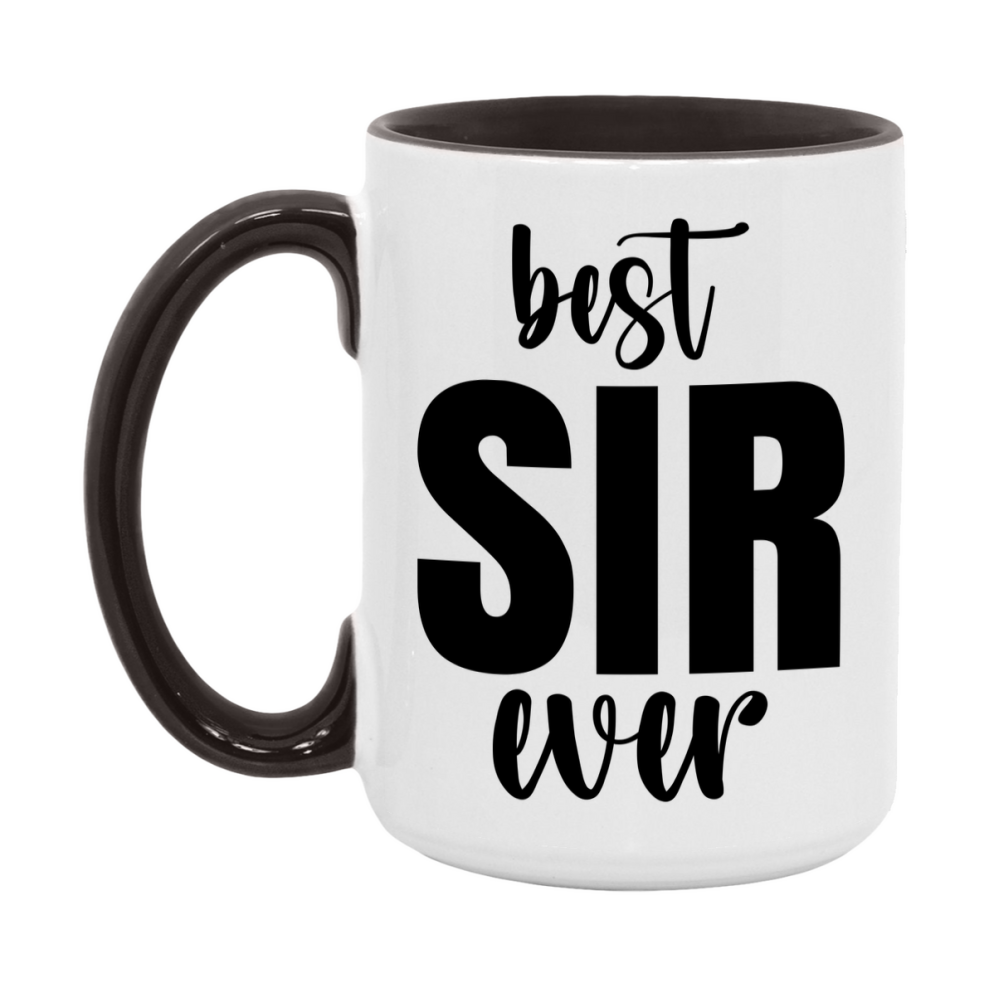 Best Sir Ever Mug, Father’s Day Gift, 11Oz Or 15Oz Ceramic Coffee Mug