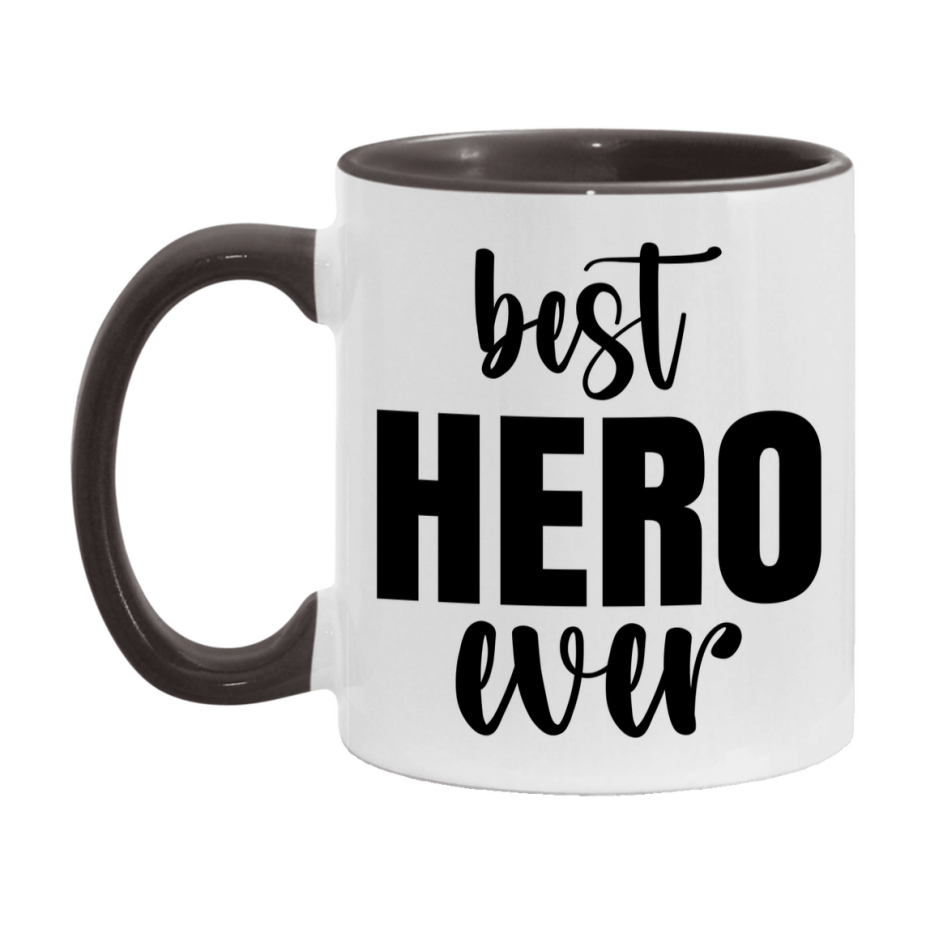 Best Hero Ever Mug, Father’s Day Gift, 11Oz Or 15Oz Ceramic Coffee Mug