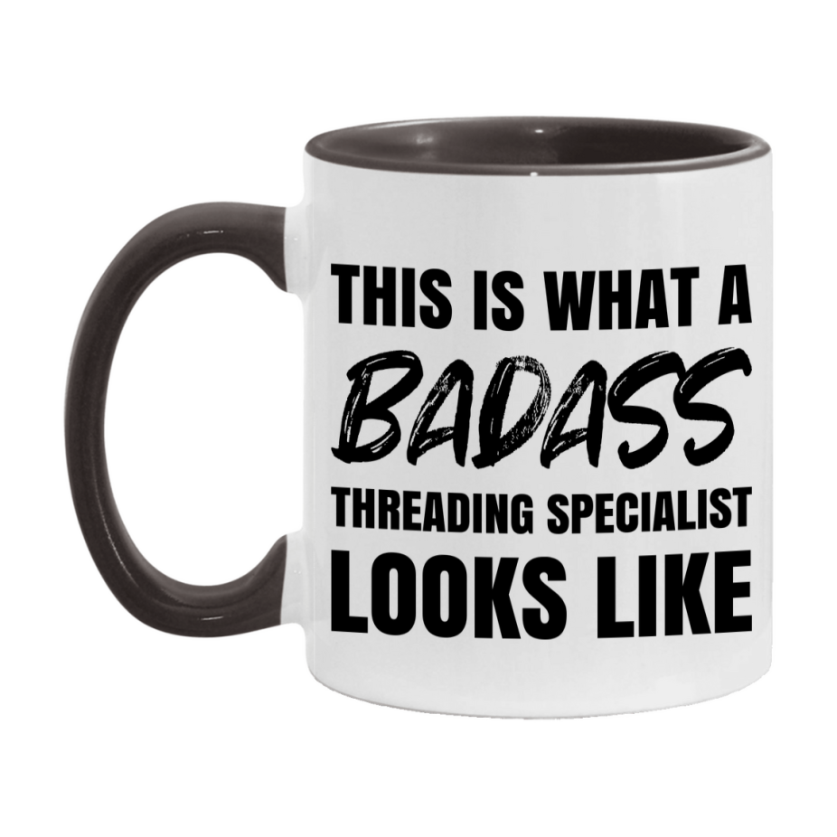 Threading Specialist Gifts For Women, Threading Specialist 11Oz Or 15Oz Ceramic Coffee Mug, Funny Novelty Gift For Threading Specialist