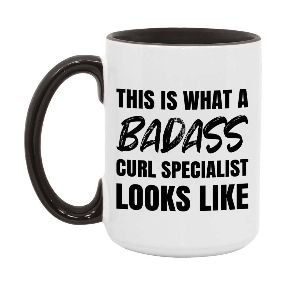 Curl Specialist Gifts For Women, Curl Specialist 11Oz Or 15Oz Ceramic Coffee Mug, Funny Novelty Gift For Curl Specialist