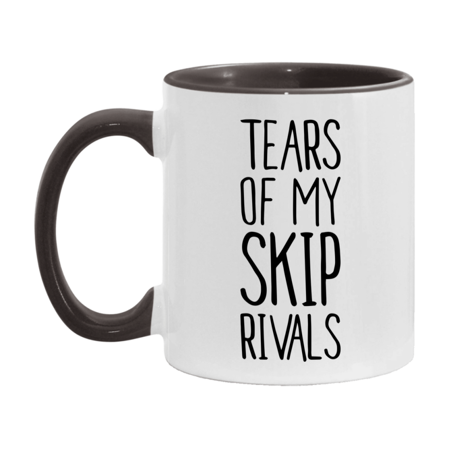 Funny Skip Mug, Tears Of My Skip Rivals, 11Oz Or 15Oz Ceramic Coffee Cup