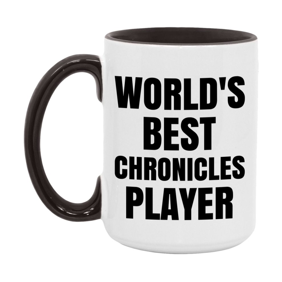 Funny Game Board Mug, World's Okayest Chronicles Player, 11Oz Or 15Oz Ceramic Coffee Cup