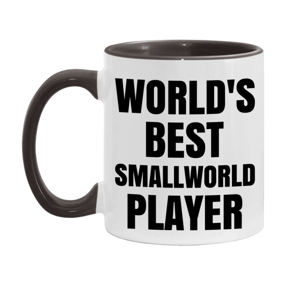 Funny Game Board Mug, World's Okayest Smallworld Player, 11Oz Or 15Oz Ceramic Coffee Cup