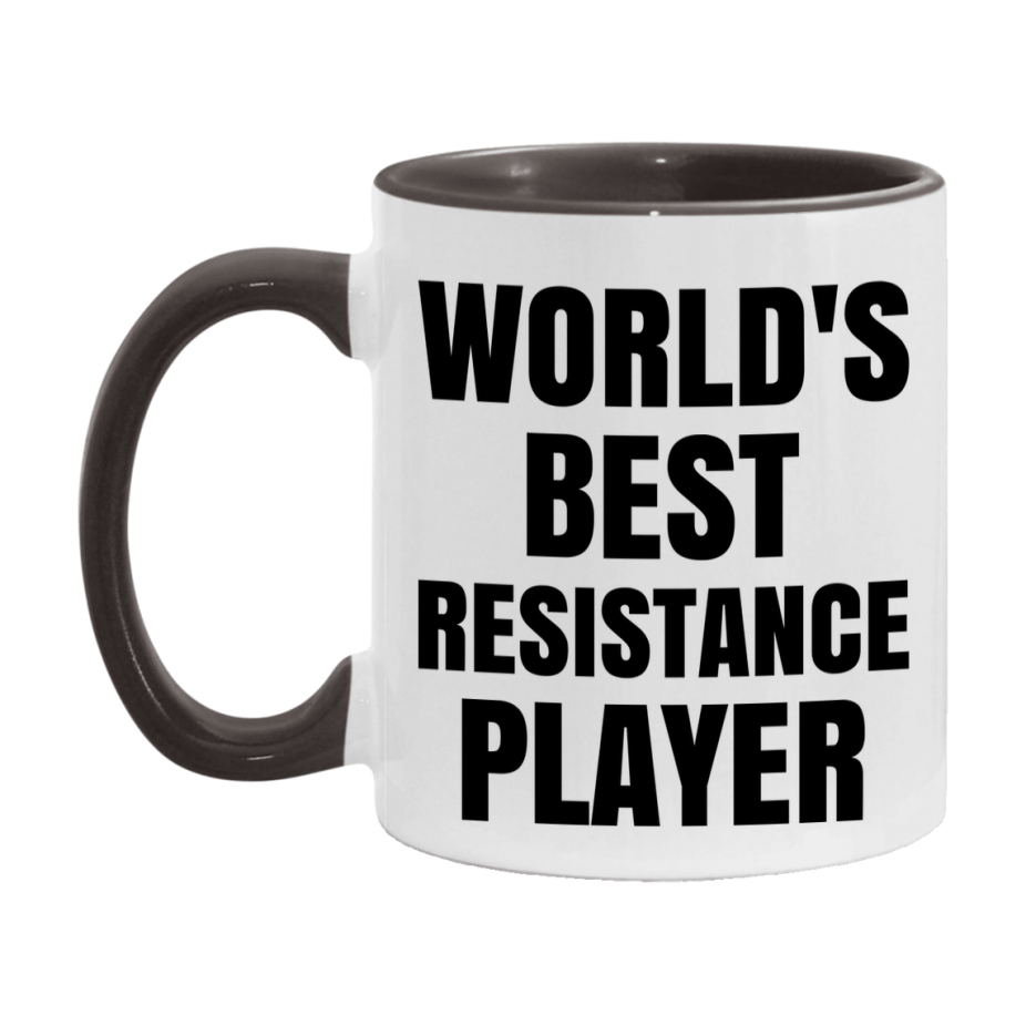 Funny Game Board Mug, World's Okayest Resistance Player, 11Oz Or 15Oz Ceramic Coffee Cup