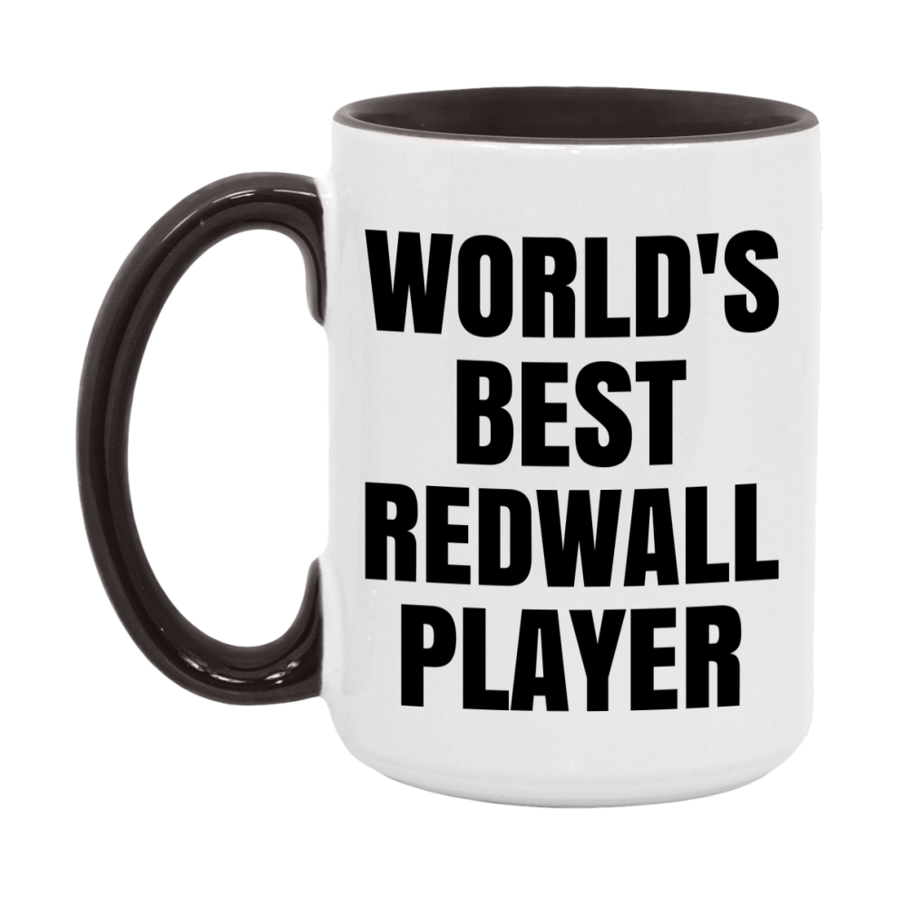 Funny Game Board Mug, World's Okayest Redwall Player, 11Oz Or 15Oz Ceramic Coffee Cup