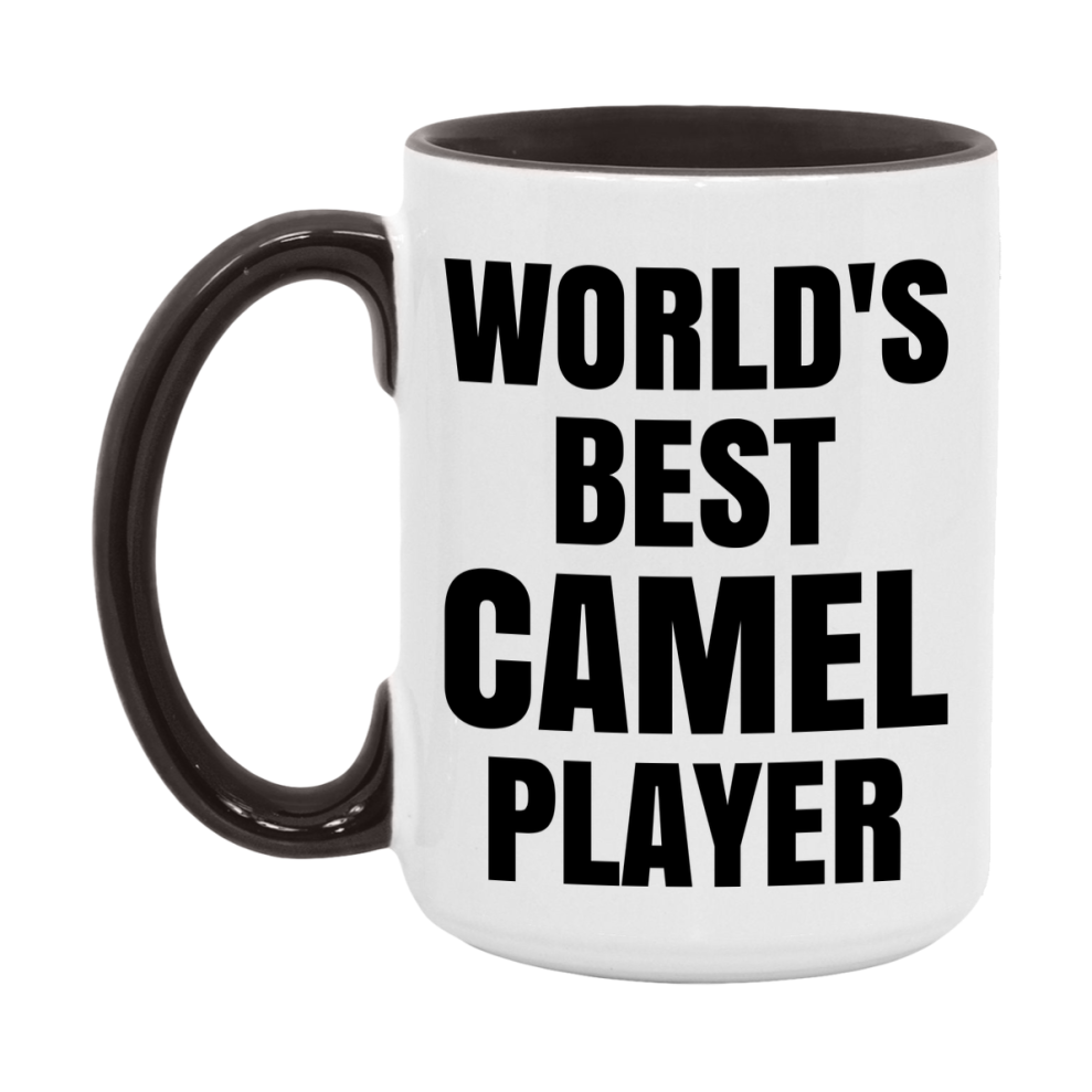 Funny Game Board Mug, World's Okayest Camel Player, 11Oz Or 15Oz Ceramic Coffee Cup