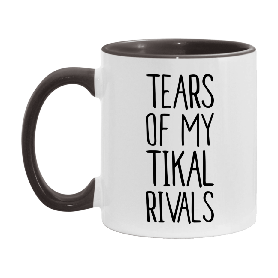 Funny Tikal Gameboard Mug – Tears Of My Tikal Rivals, 11Oz Or 15Oz White Ceramic Coffee Cup Gift
