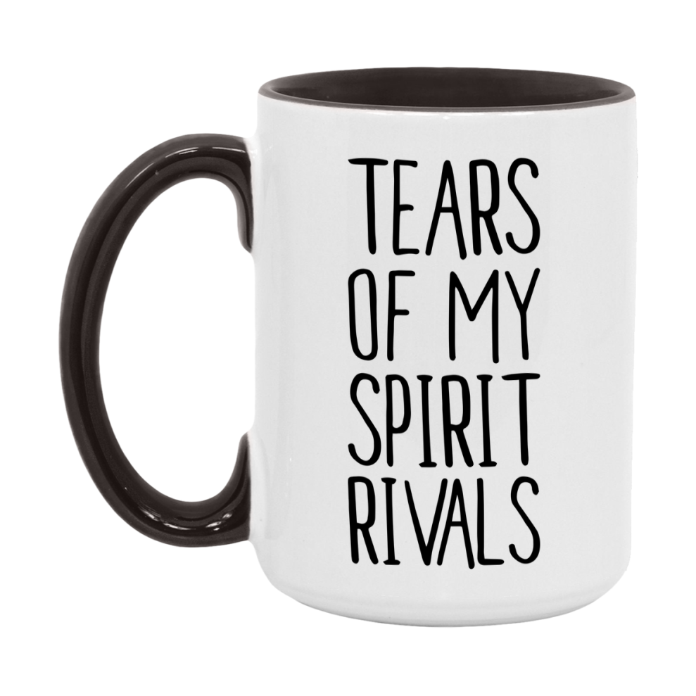 Funny Spirit Gameboard Mug – Tears Of My Spirit Rivals, 11Oz Or 15Oz White Ceramic Coffee Cup Gift