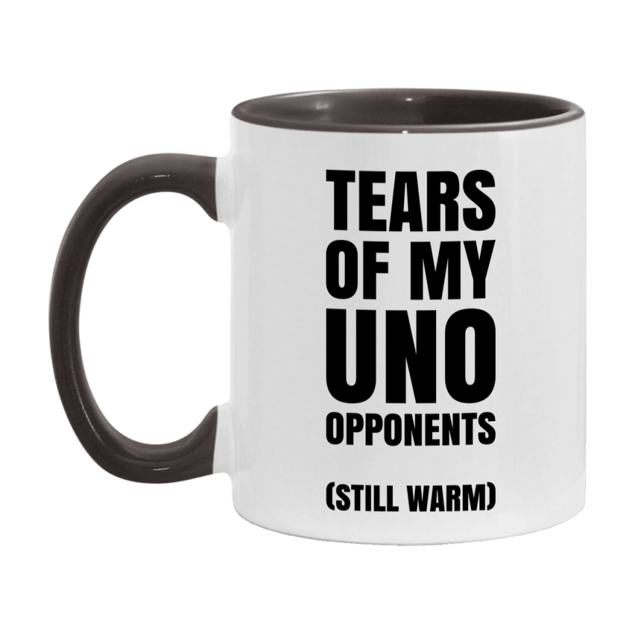Board Game Gift – Tears Of My Uno Opponents Mug, 11Oz Or 15Oz White Ceramic Coffee Cup