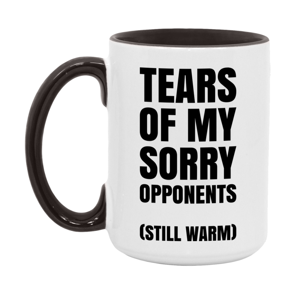 Board Game Gift – Tears Of My Sorry Opponents Mug, 11Oz Or 15Oz White Ceramic Coffee Cup