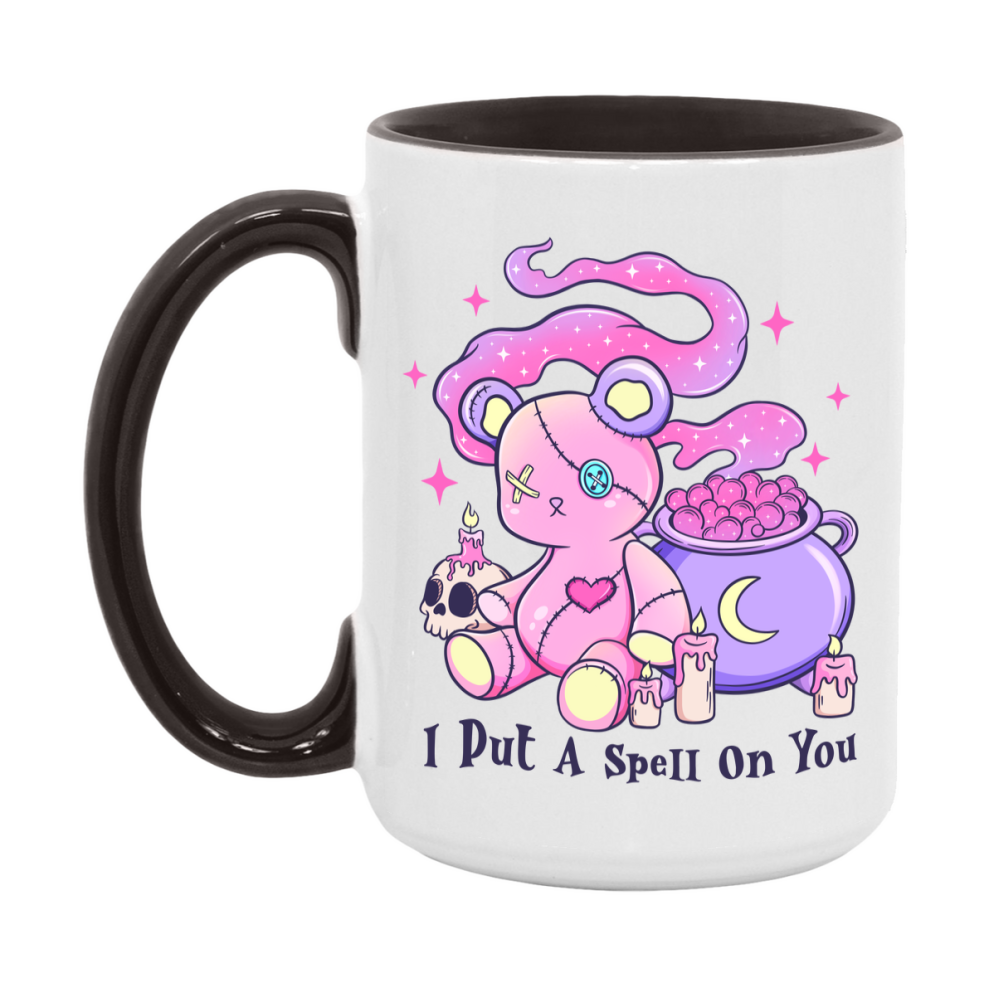 Funny Halloween Coffee Mug, White Ceramic Halloween Coffee Cup 11Oz Or 15Oz