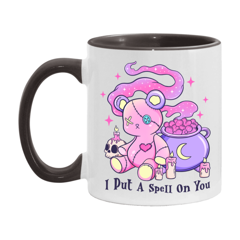 Funny Halloween Coffee Mug, White Ceramic Halloween Coffee Cup 11Oz Or 15Oz
