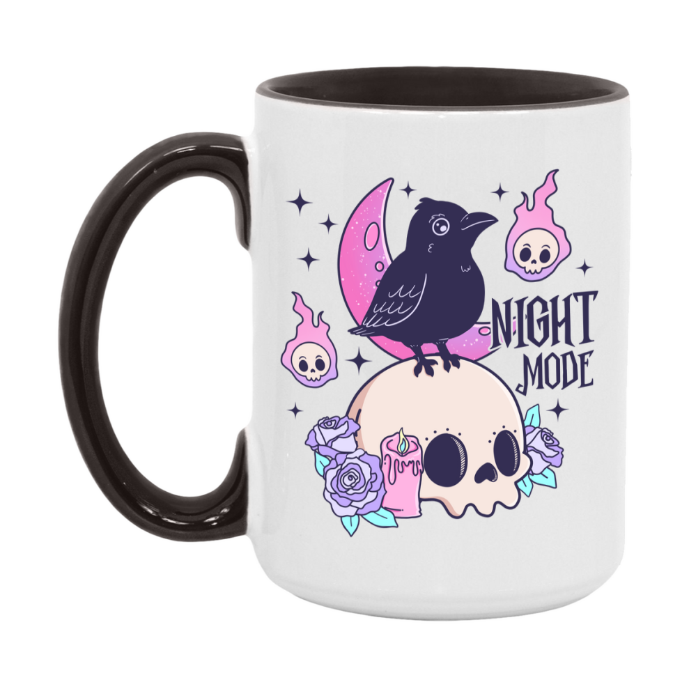 Funny Halloween Coffee Mug, White Ceramic Halloween Coffee Cup 11Oz Or 15Oz