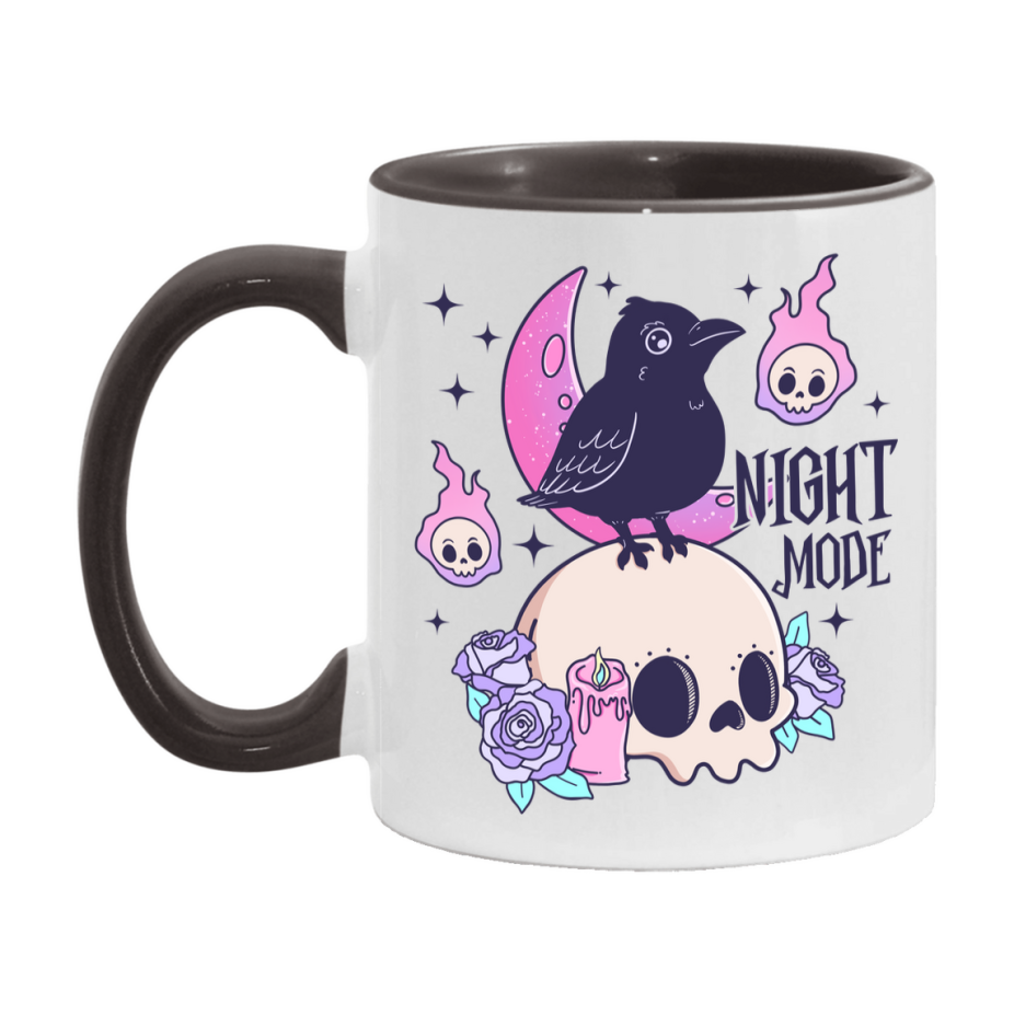 Funny Halloween Coffee Mug, White Ceramic Halloween Coffee Cup 11Oz Or 15Oz