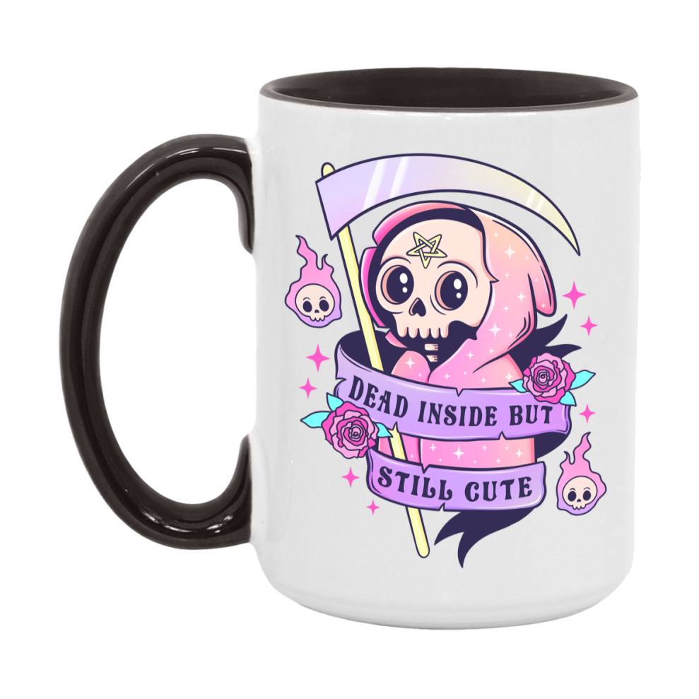 Funny Halloween Coffee Mug, White Ceramic Halloween Coffee Cup 11Oz Or 15Oz