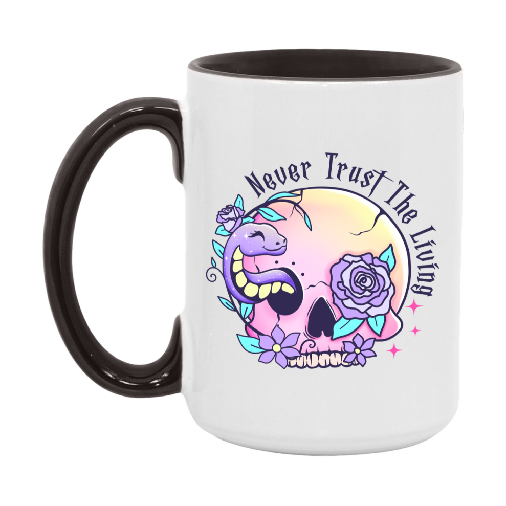 Funny Halloween Coffee Mug, White Ceramic Halloween Coffee Cup 11Oz Or 15Oz