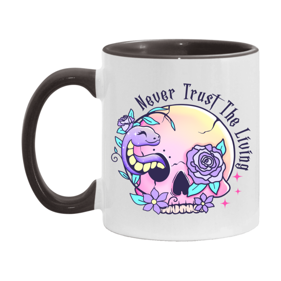 Funny Halloween Coffee Mug, White Ceramic Halloween Coffee Cup 11Oz Or 15Oz