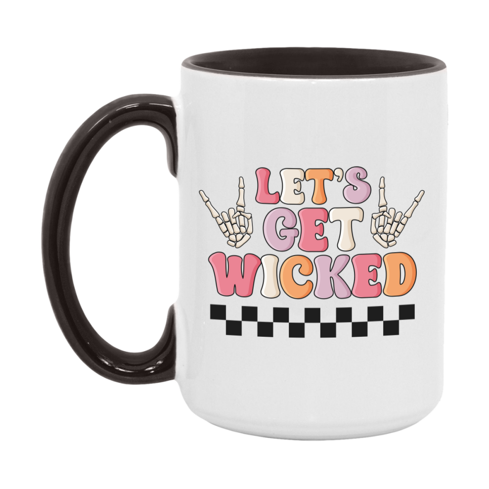 Funny Halloween Coffee Mug, White Ceramic Halloween Coffee Cup 11Oz Or 15Oz