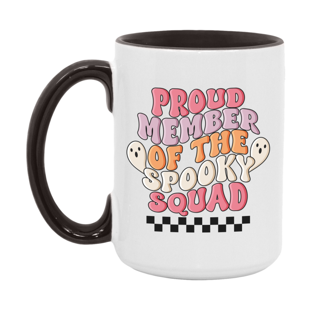 Funny Halloween Coffee Mug, White Ceramic Halloween Coffee Cup 11Oz Or 15Oz