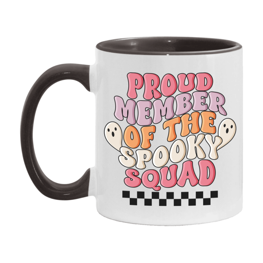 Funny Halloween Coffee Mug, White Ceramic Halloween Coffee Cup 11Oz Or 15Oz