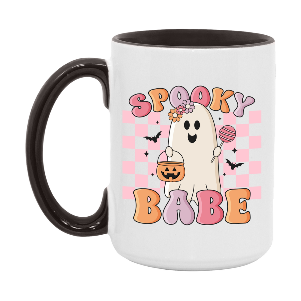 Funny Halloween Coffee Mug, White Ceramic Halloween Coffee Cup 11Oz Or 15Oz