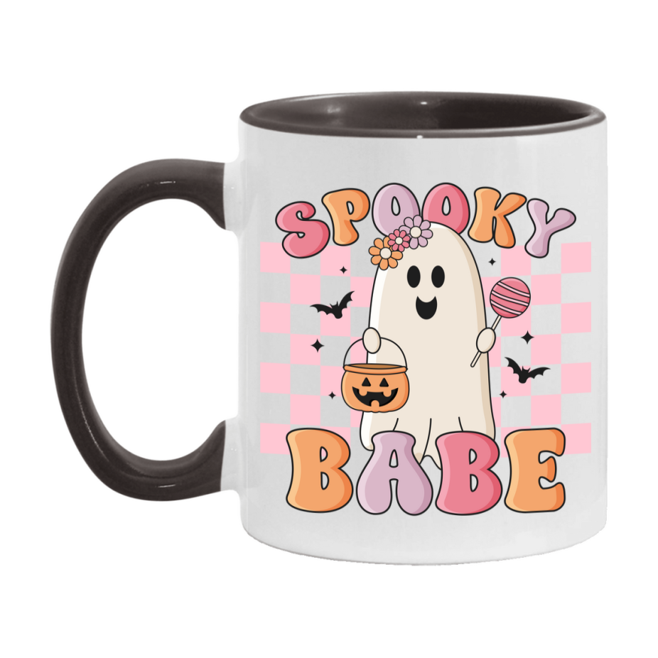 Funny Halloween Coffee Mug, White Ceramic Halloween Coffee Cup 11Oz Or 15Oz