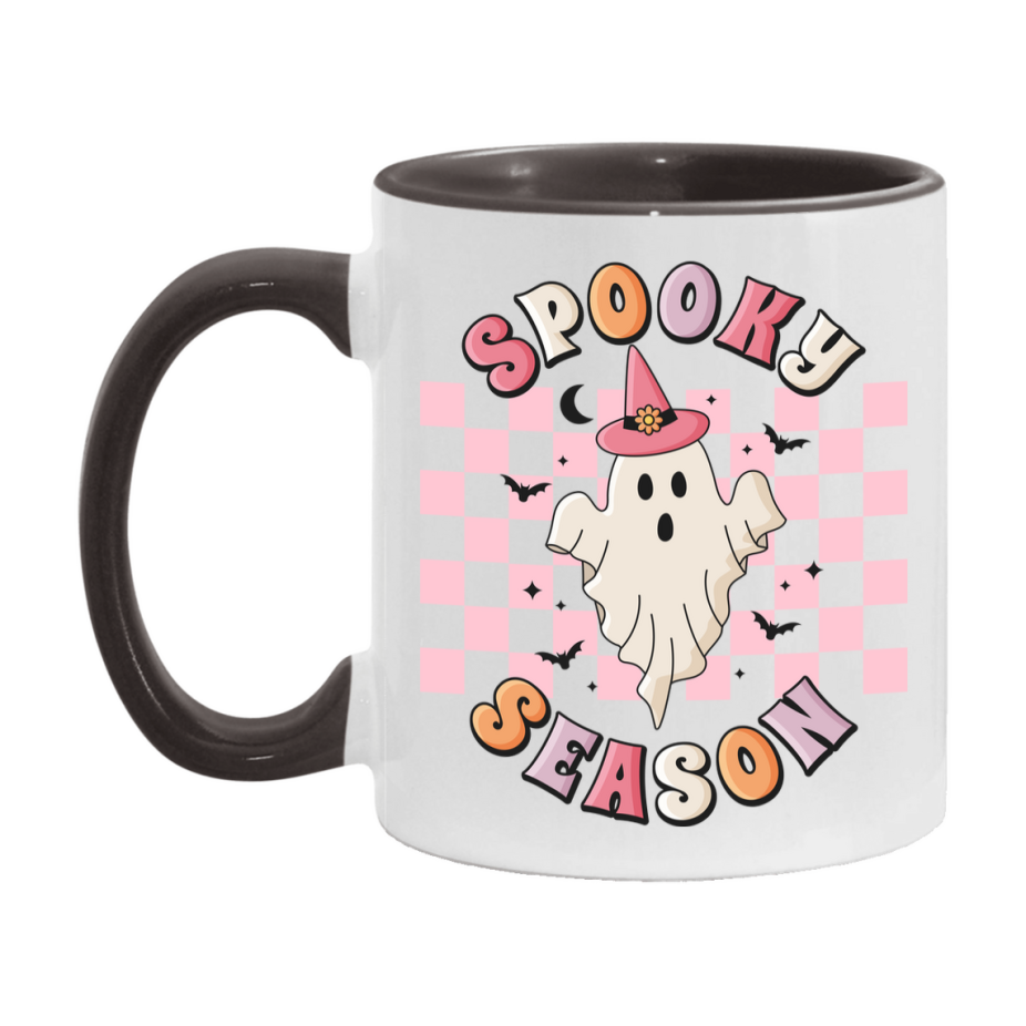Funny Halloween Coffee Mug, White Ceramic Halloween Coffee Cup 11Oz Or 15Oz