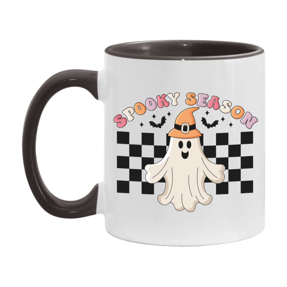 Funny Halloween Coffee Mug, White Ceramic Halloween Coffee Cup 11Oz Or 15Oz