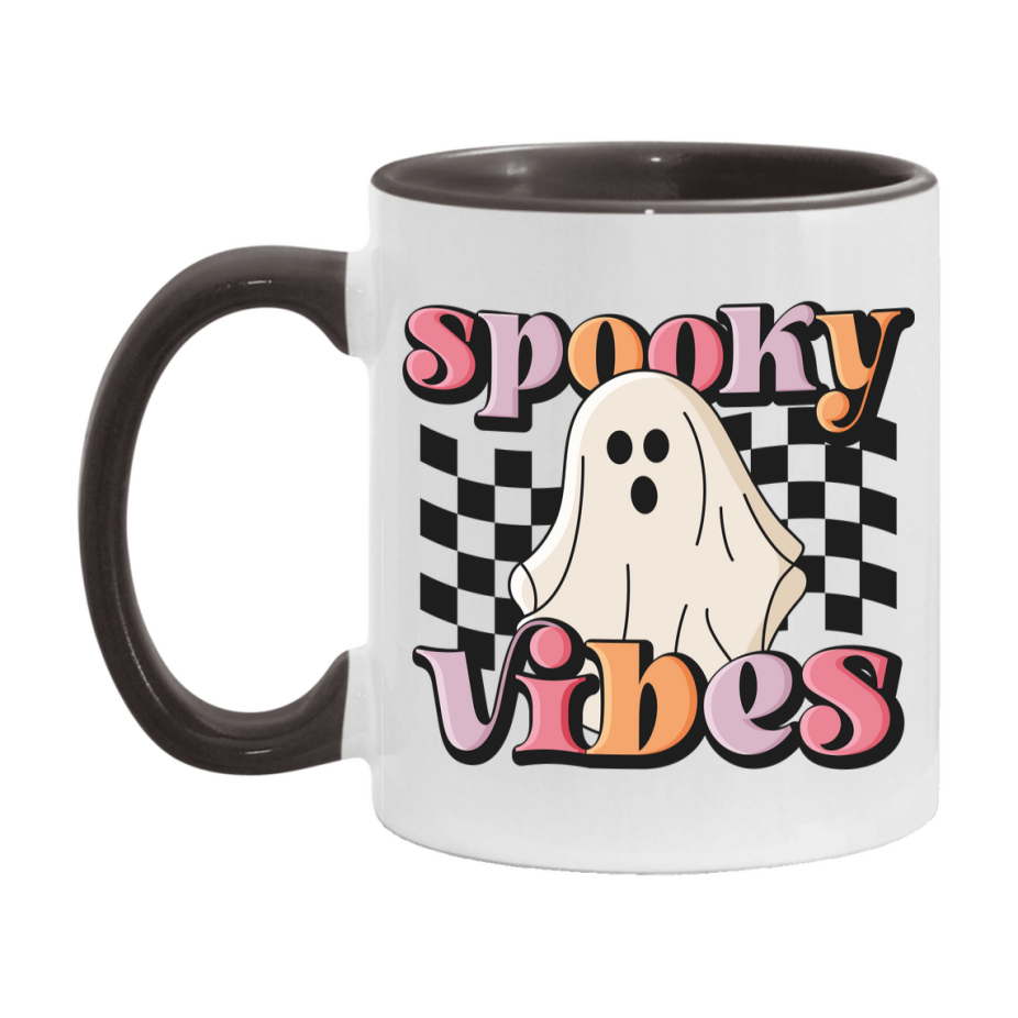 Funny Halloween Coffee Mug, White Ceramic Halloween Coffee Cup 11Oz Or 15Oz
