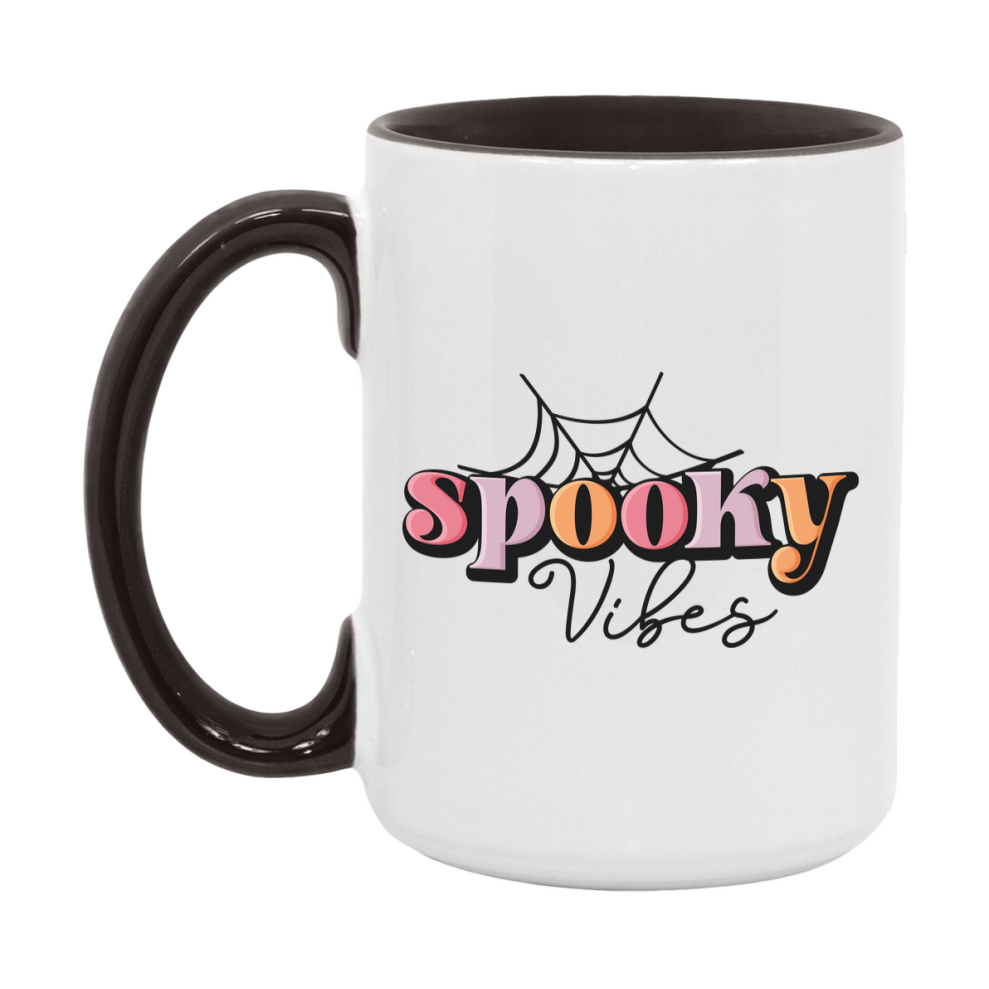 Funny Halloween Coffee Mug, White Ceramic Halloween Coffee Cup 11Oz Or 15Oz