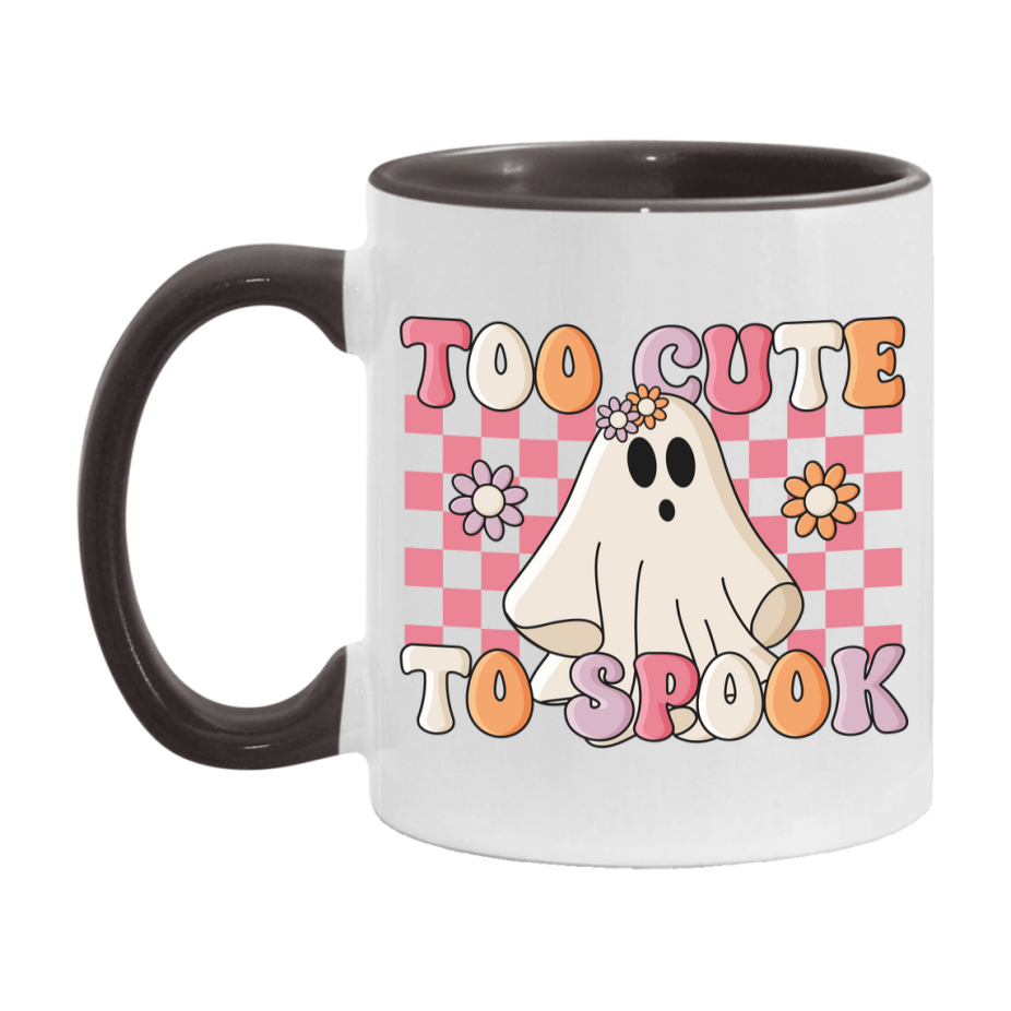 Funny Halloween Coffee Mug, White Ceramic Halloween Coffee Cup 11Oz Or 15Oz