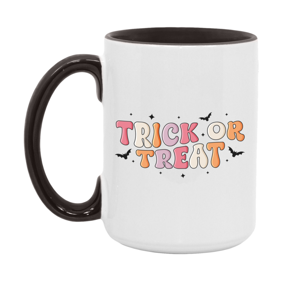 Funny Halloween Coffee Mug, White Ceramic Halloween Coffee Cup 11Oz Or 15Oz