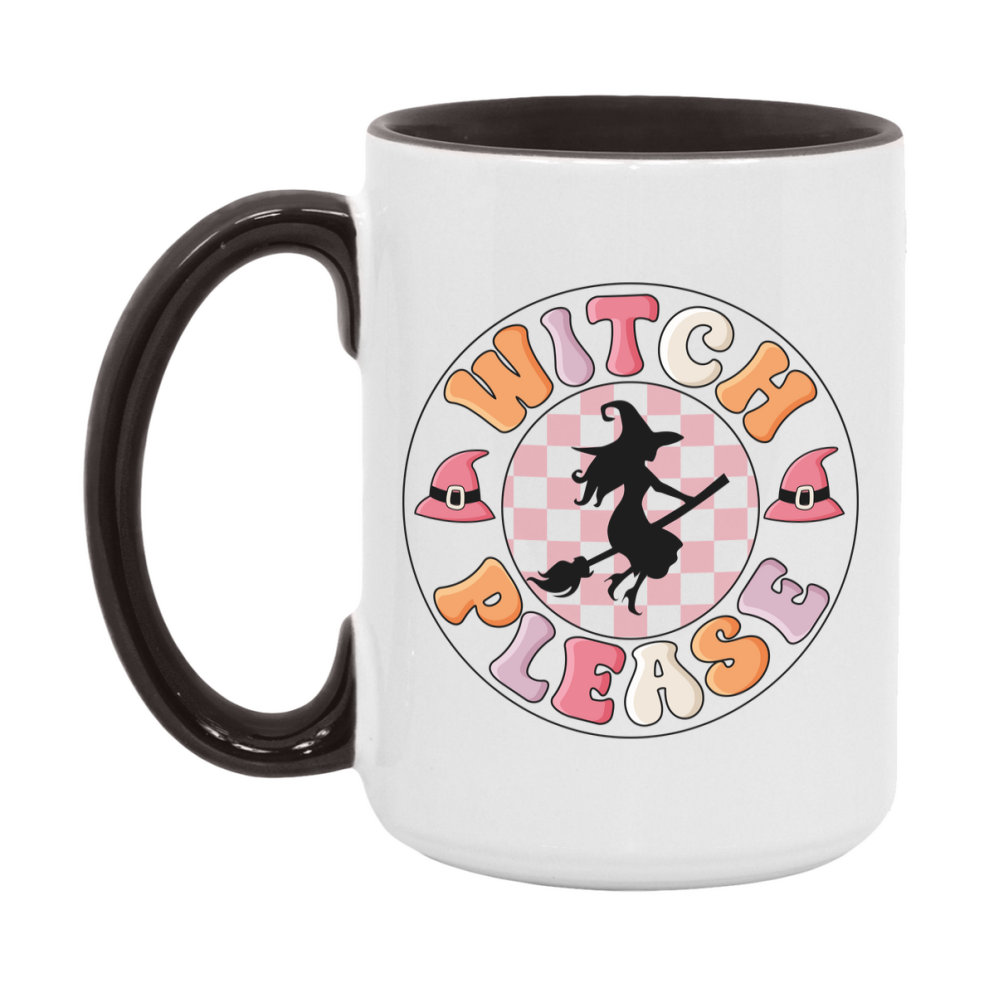 Funny Halloween Coffee Mug, White Ceramic Halloween Coffee Cup 11Oz Or 15Oz