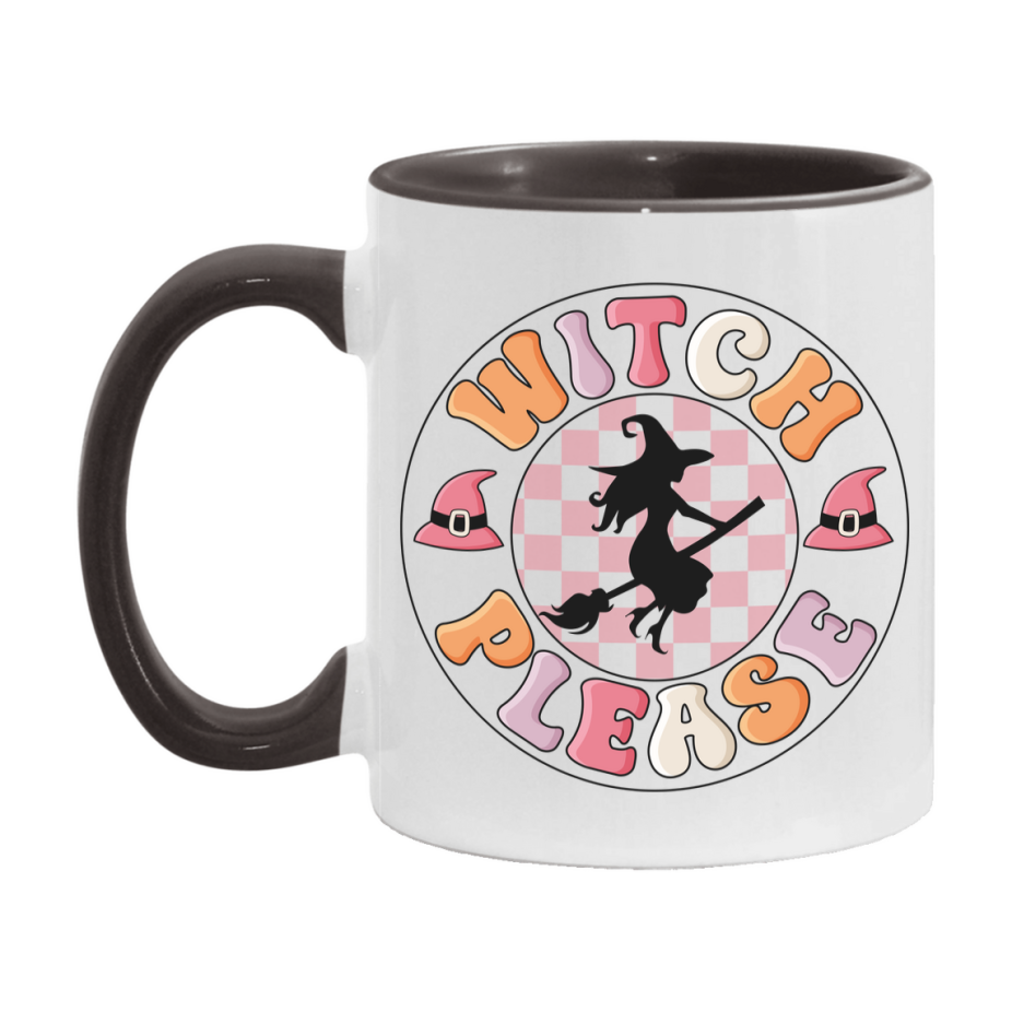 Funny Halloween Coffee Mug, White Ceramic Halloween Coffee Cup 11Oz Or 15Oz