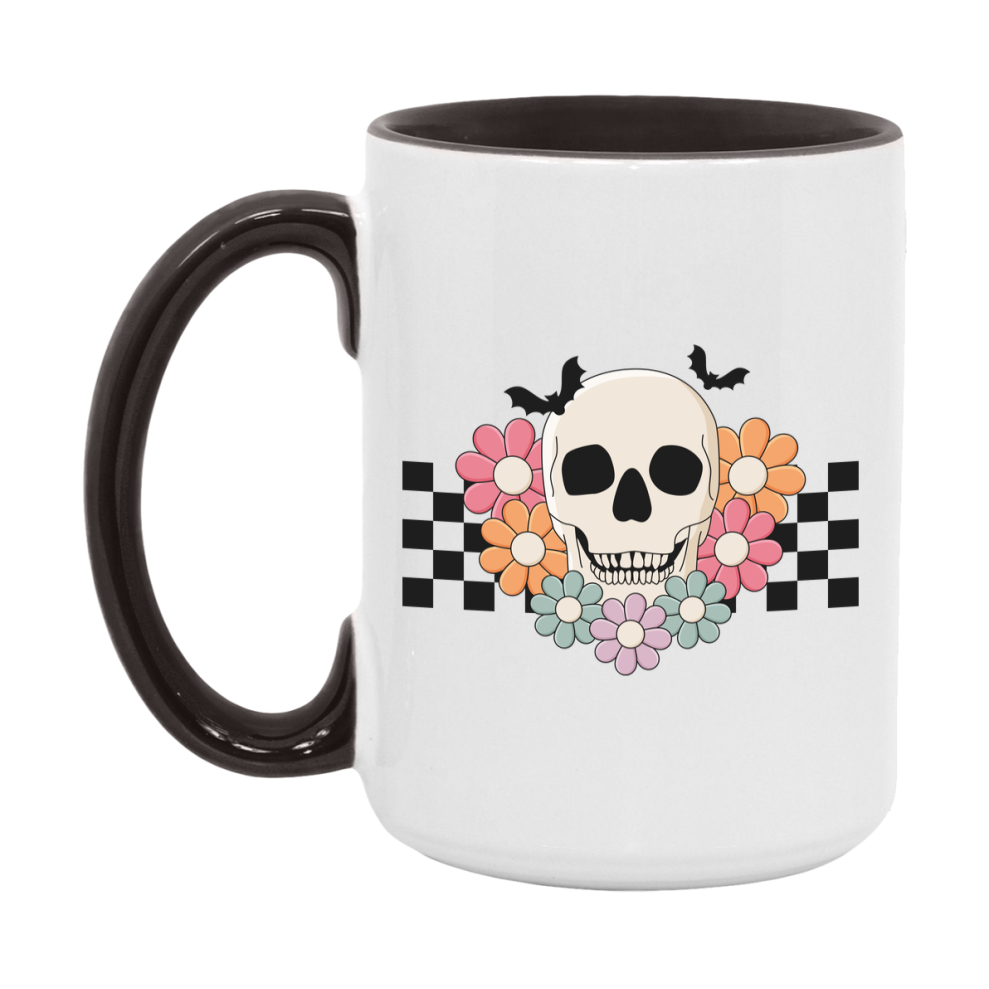 Funny Halloween Coffee Mug, White Ceramic Halloween Coffee Cup 11Oz Or 15Oz