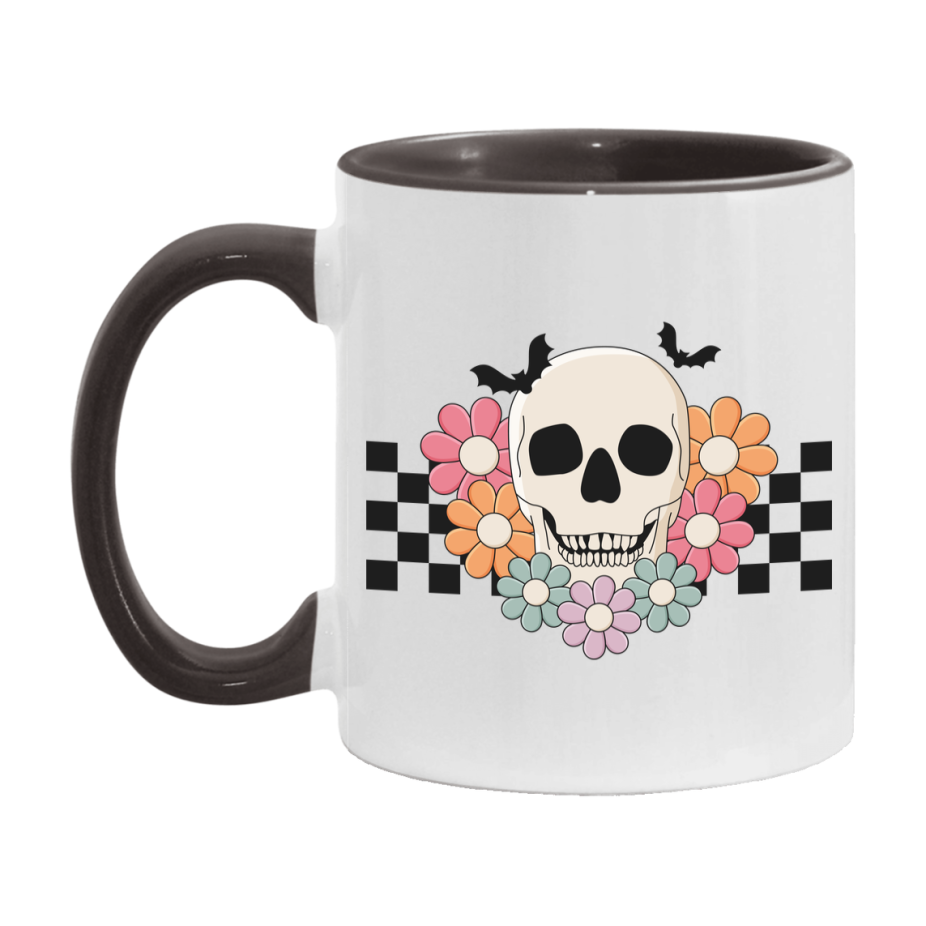 Funny Halloween Coffee Mug, White Ceramic Halloween Coffee Cup 11Oz Or 15Oz
